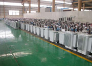 三门峡油浸式变压器成品车间